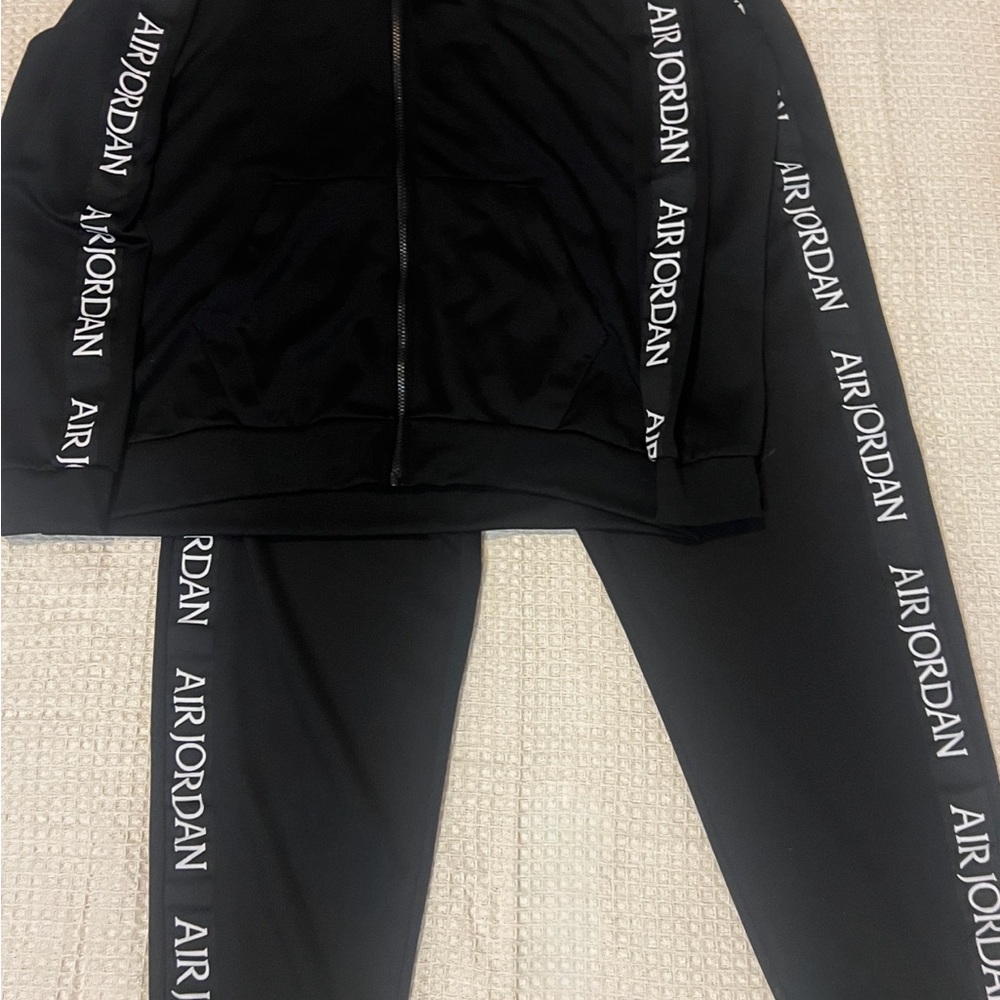 Air Jordan Black Tracksuit Set - Men’s XL